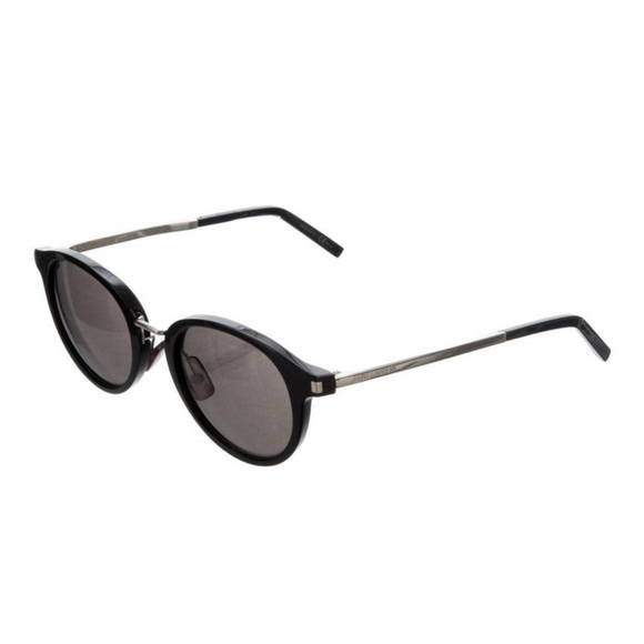 Saint Laurent Black Cat-Eye Glasses - Picture 2 of 5